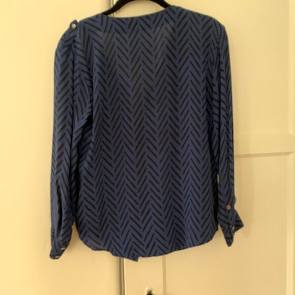 Madewell et Sézane Silk Button Blouse - Picture 5 of 5
